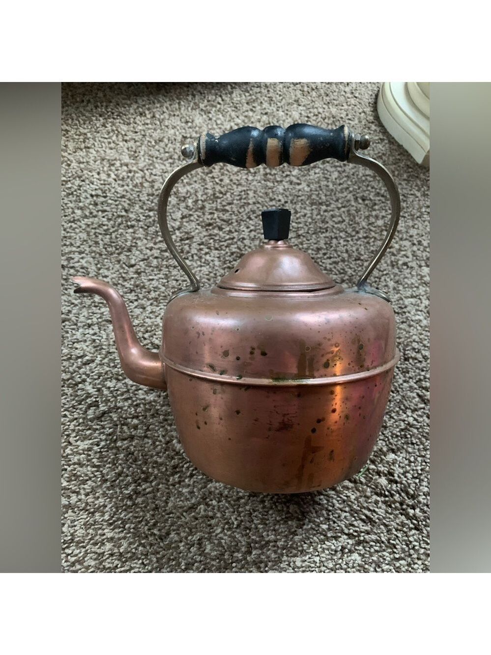 Vintage Oldusil Copper Kettle